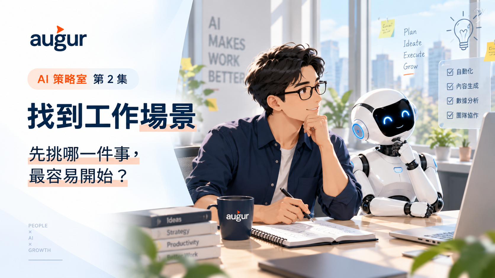 AI 策略室第 2 集：找到工作場景