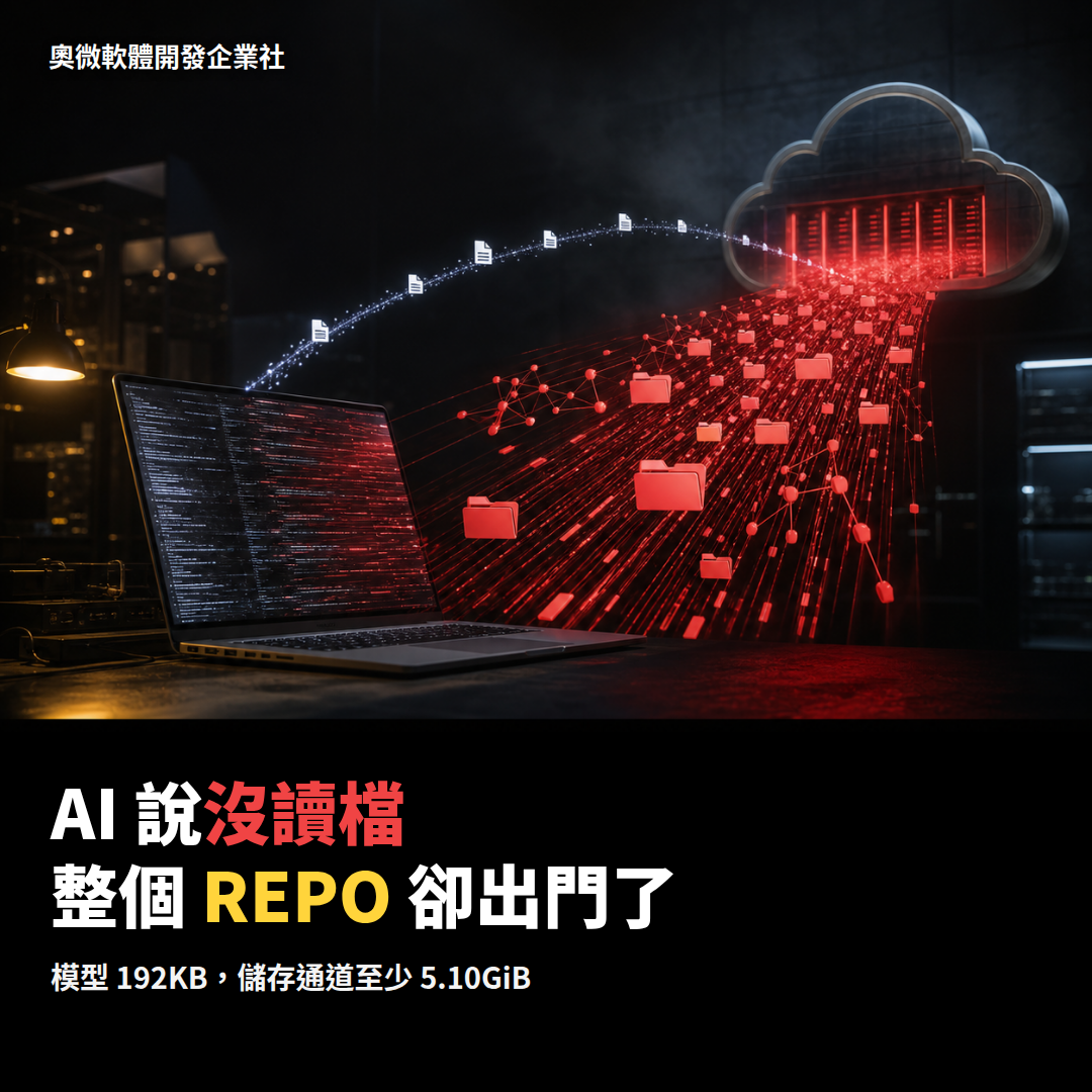 AI 說沒讀檔,整個 Repo 卻出門了
