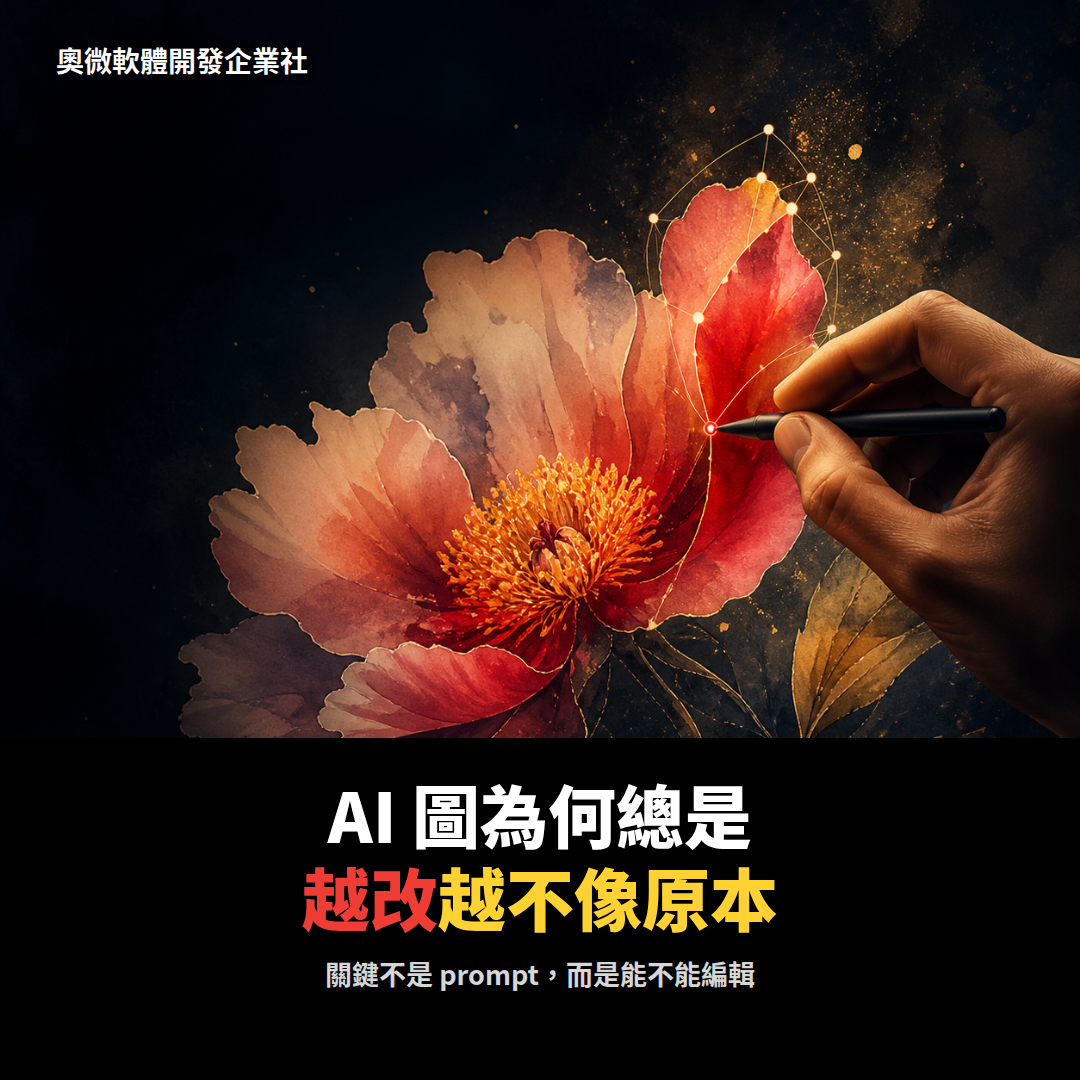 AI 圖越改越不像原本？問題可能不在 prompt，而在你拿到的是什麼
