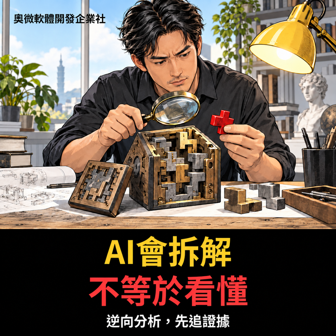 沒有原始碼，AI 就能還原？先看這三道證據