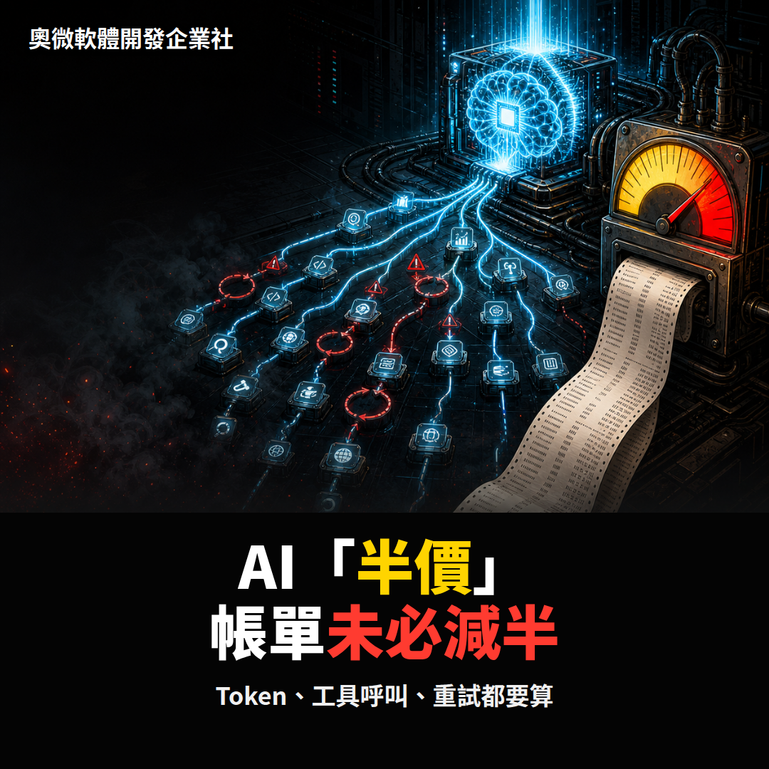 AI 模型單價變便宜,為什麼整個任務不一定更省?