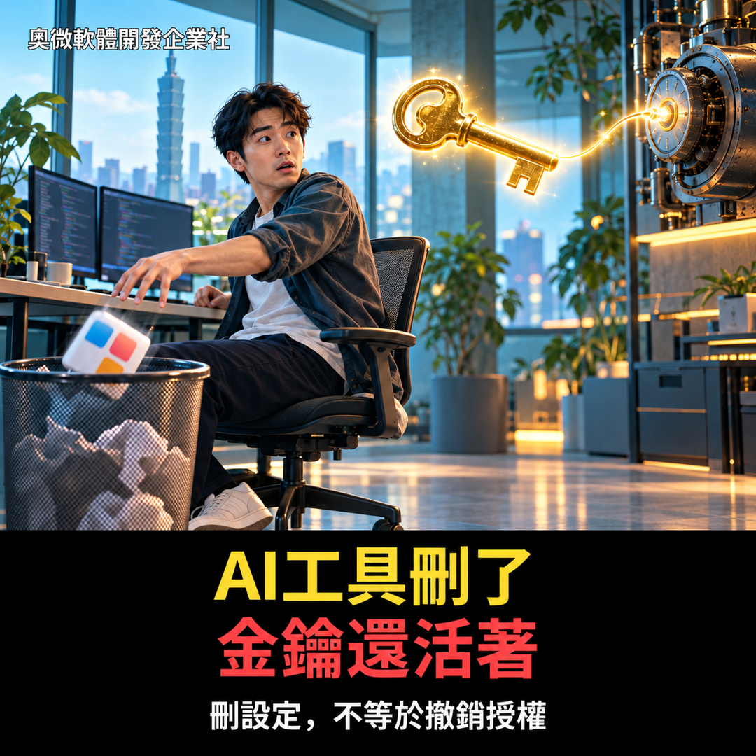 AI 工具刪了，API 金鑰還活著？先查清楚誰能替你花錢