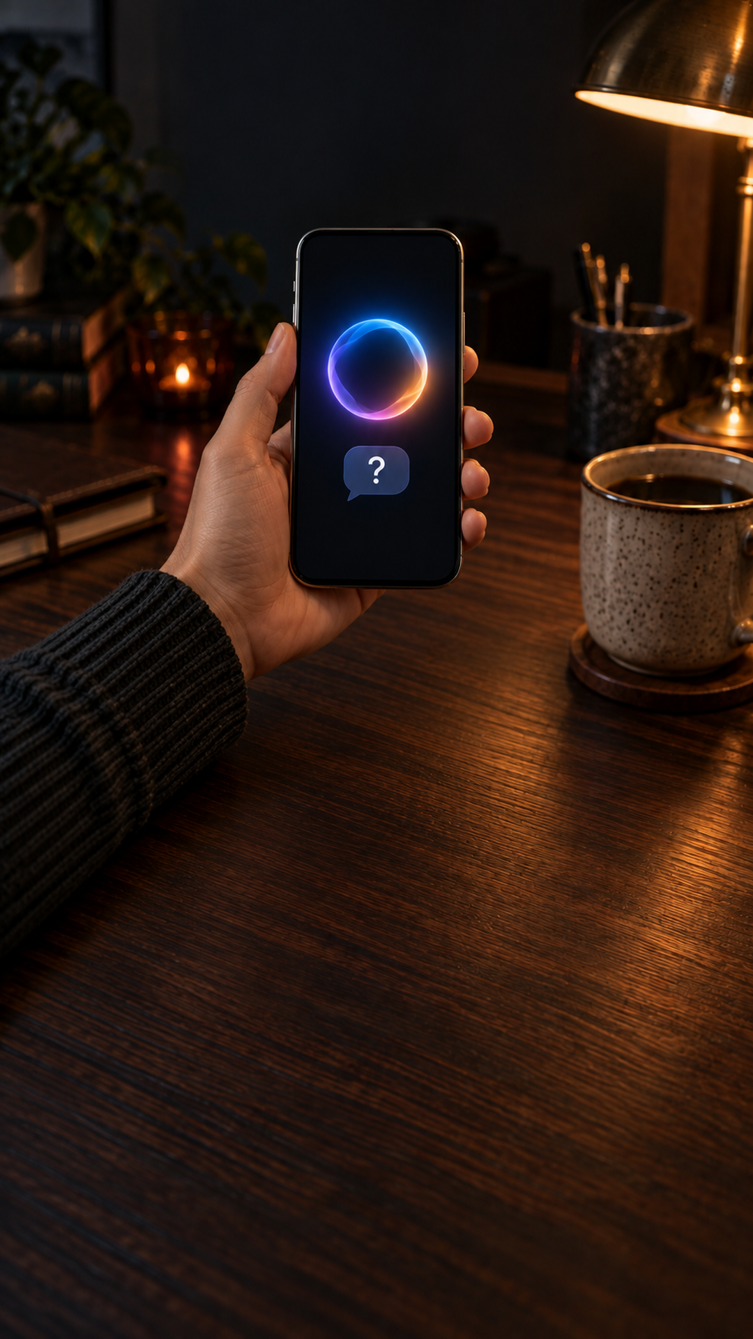 Siri AI 主題同版 Reel 首幀